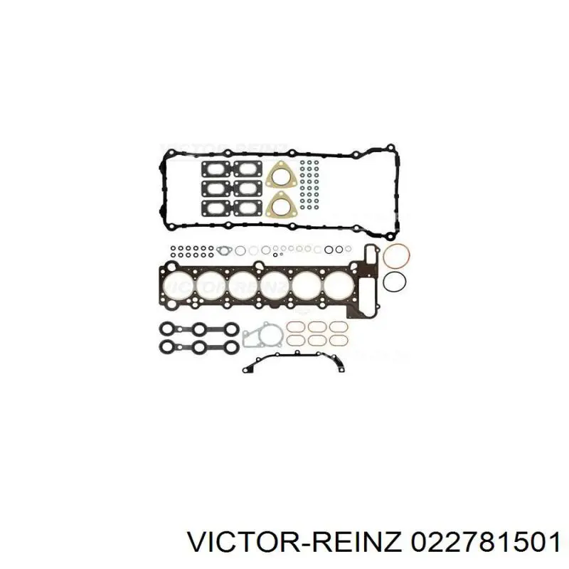 Верхний комплект прокладок двигателя 022781501 Victor Reinz