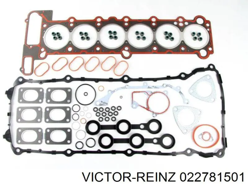 Верхний комплект прокладок двигателя Victor Reinz 022781501 цена, от 163.28 USD