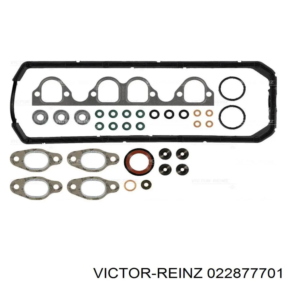 022877701 Victor Reinz комплект прокладок двигателя верхний