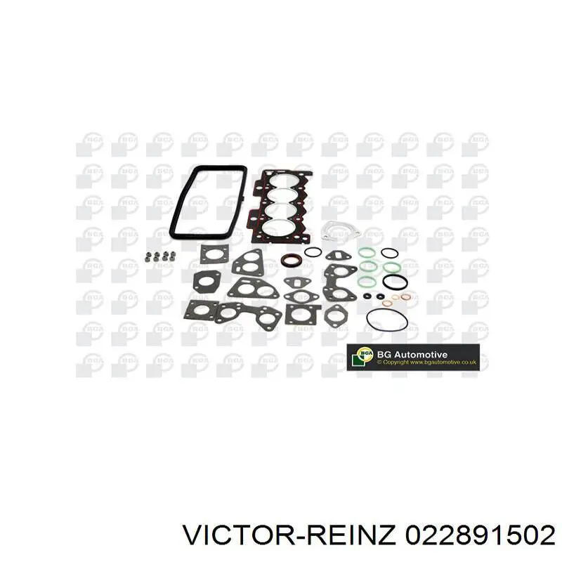 Комплект прокладок двигуна, верхній 022891502 Victor Reinz