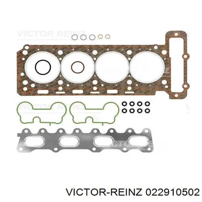 Верхний комплект прокладок двигателя Victor Reinz 022910502 цена, от 58.08 USD