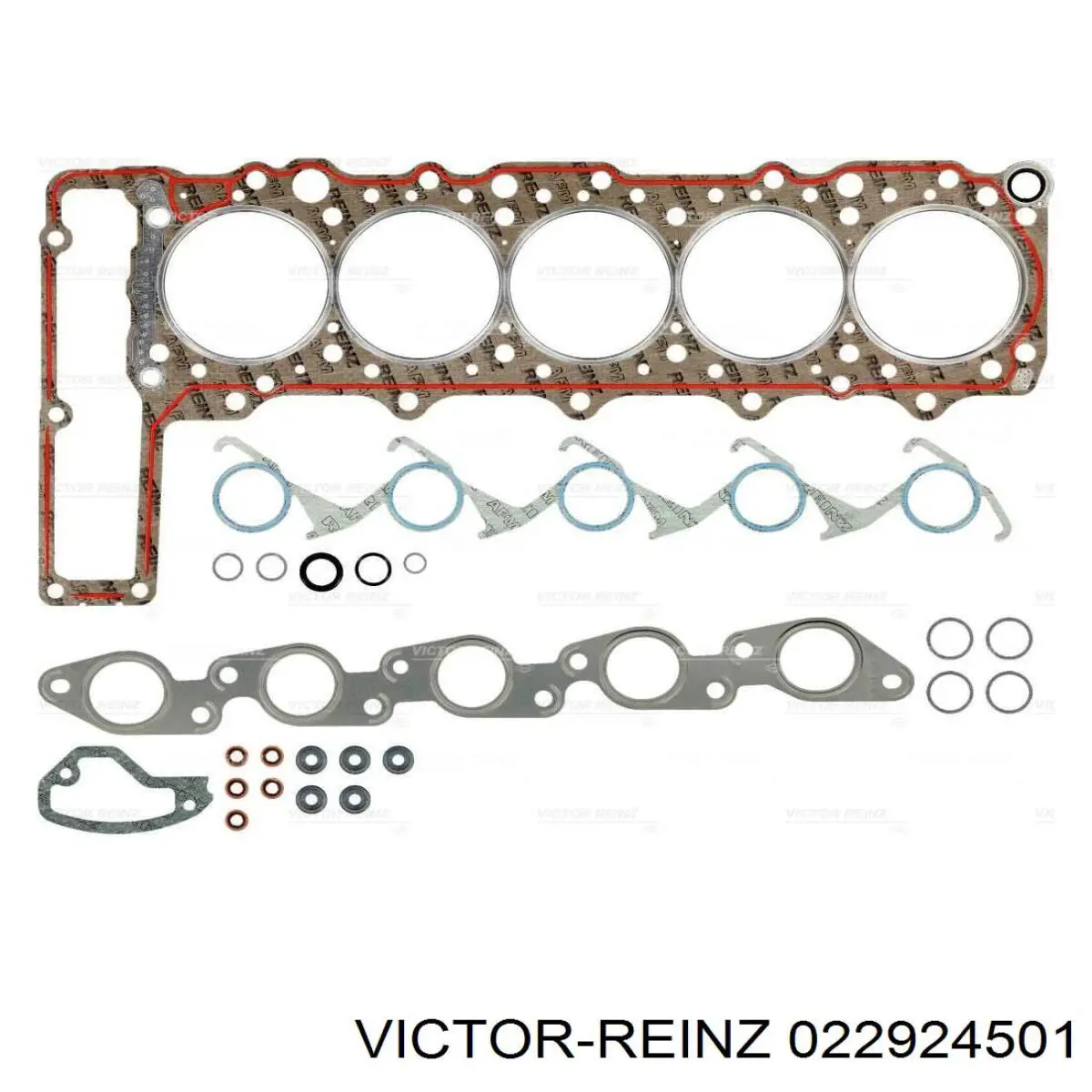 Комплект прокладок двигателя верхний Victor Reinz 022924501