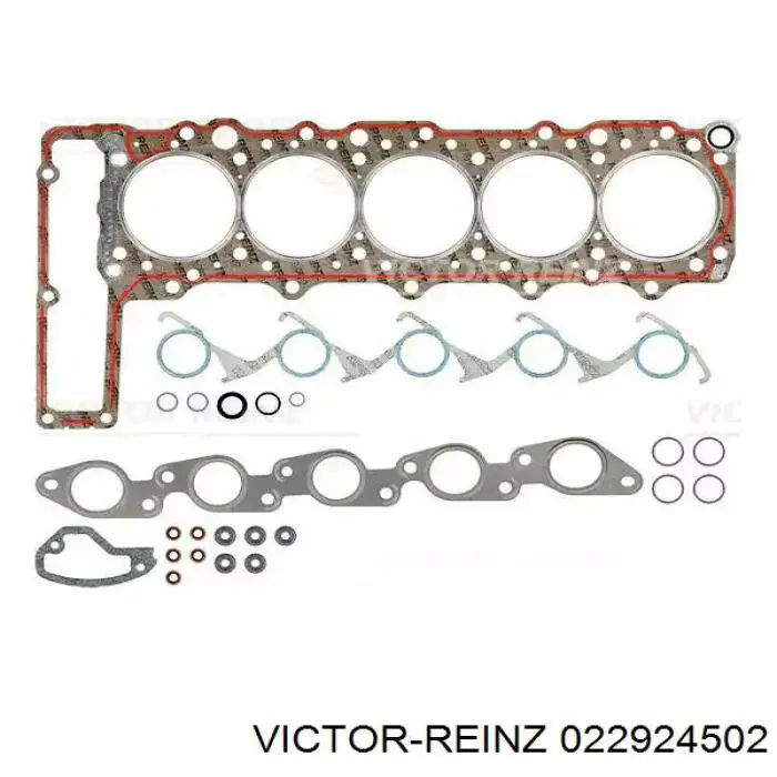 Комплект прокладок двигателя верхний Victor Reinz 022924502