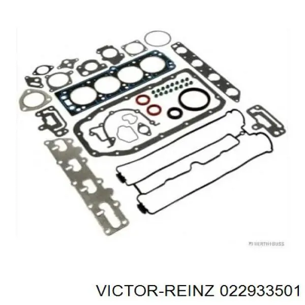 22933501 Victor Reinz комплект прокладок двигателя верхний