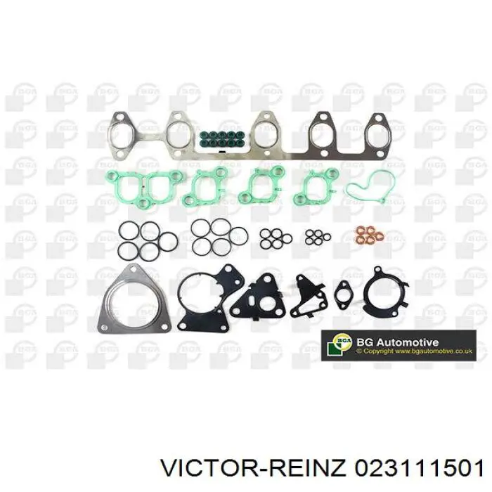 Верхний комплект прокладок двигателя Victor Reinz 023111501 цена, от 243.68 USD