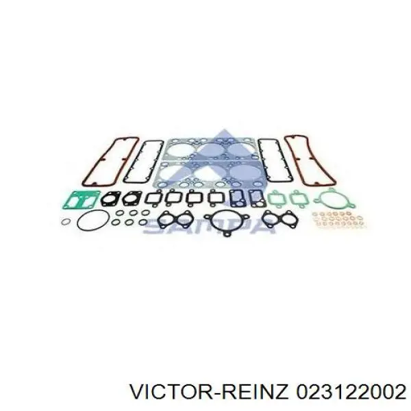 Комплект прокладок двигуна, верхній 023122002 Victor Reinz