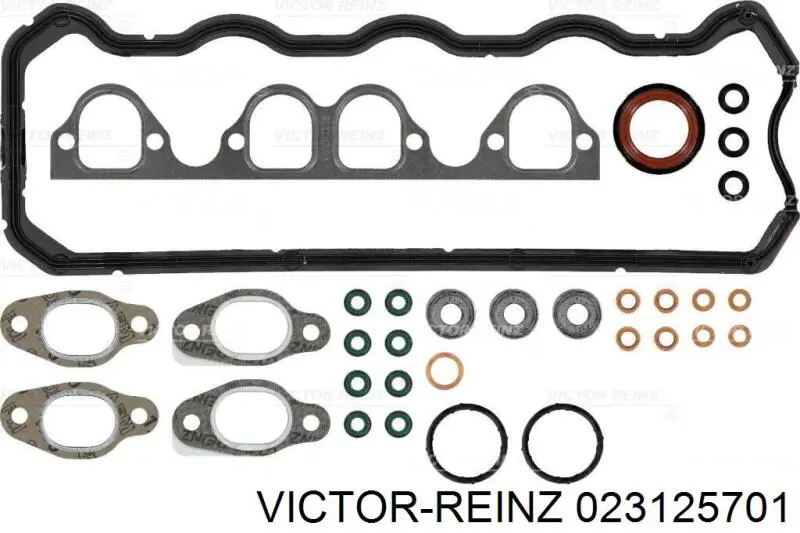 023125701 Victor Reinz комплект прокладок двигателя верхний