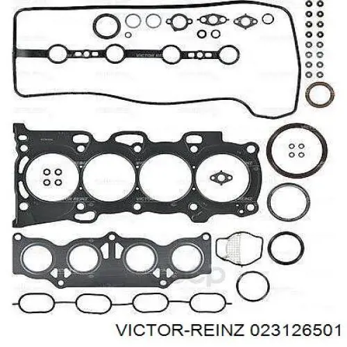 Верхний комплект прокладок двигателя 023126501 Victor Reinz
