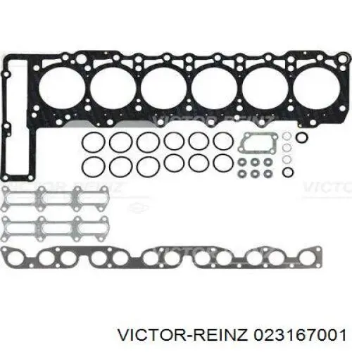 Верхний комплект прокладок двигателя 023167001 Victor Reinz