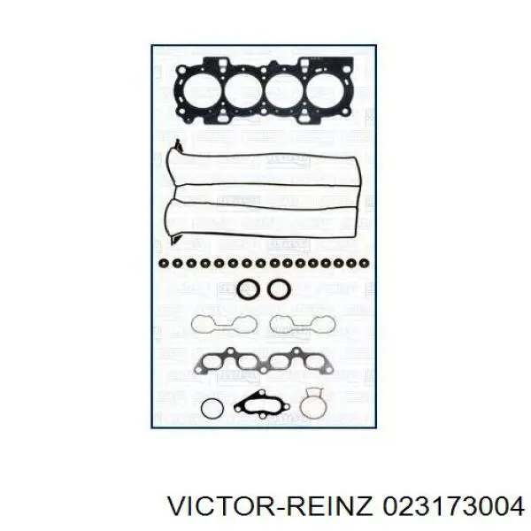 Верхний комплект прокладок двигателя 023173004 Victor Reinz