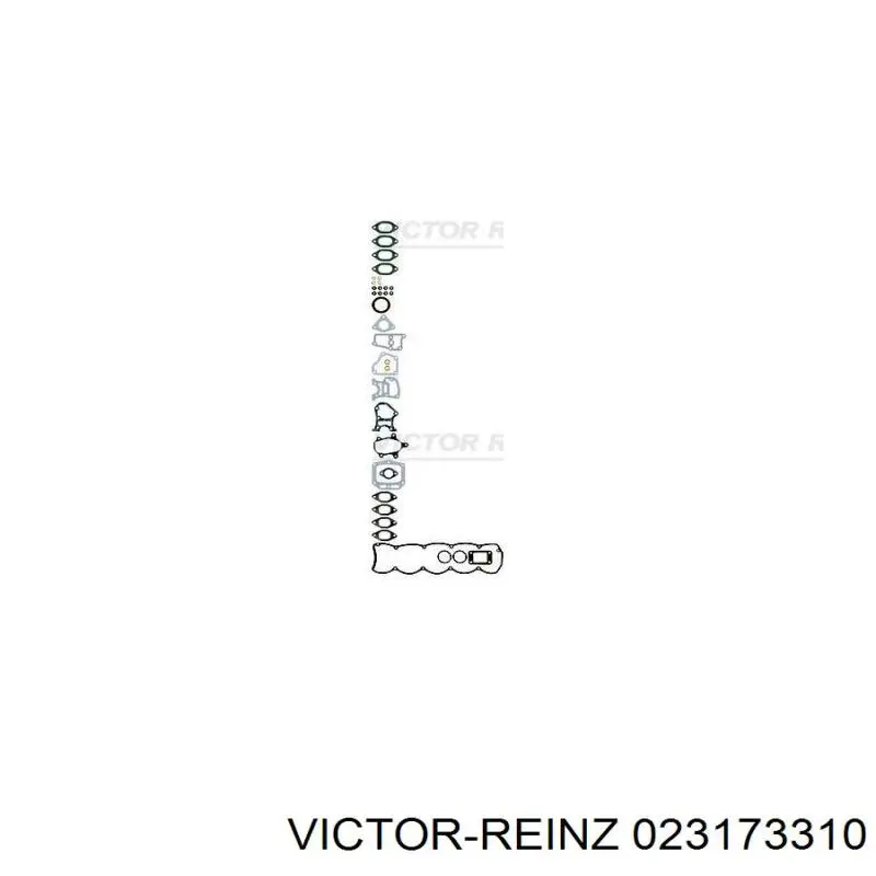 23173310 Victor Reinz комплект прокладок двигателя нижний
