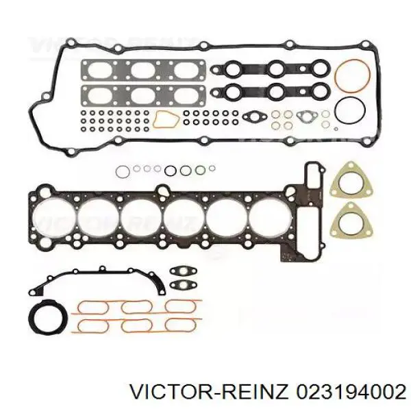02-31940-02 Victor Reinz комплект прокладок двигателя верхний