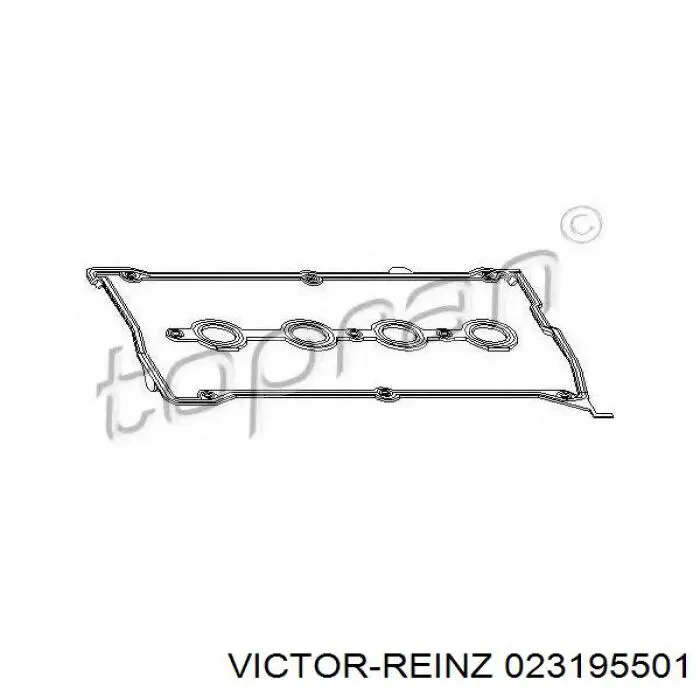 02-31955-01 Victor Reinz комплект прокладок двигателя верхний