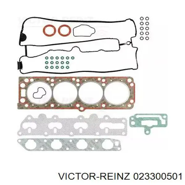 02-33005-01 Victor Reinz комплект прокладок двигателя верхний