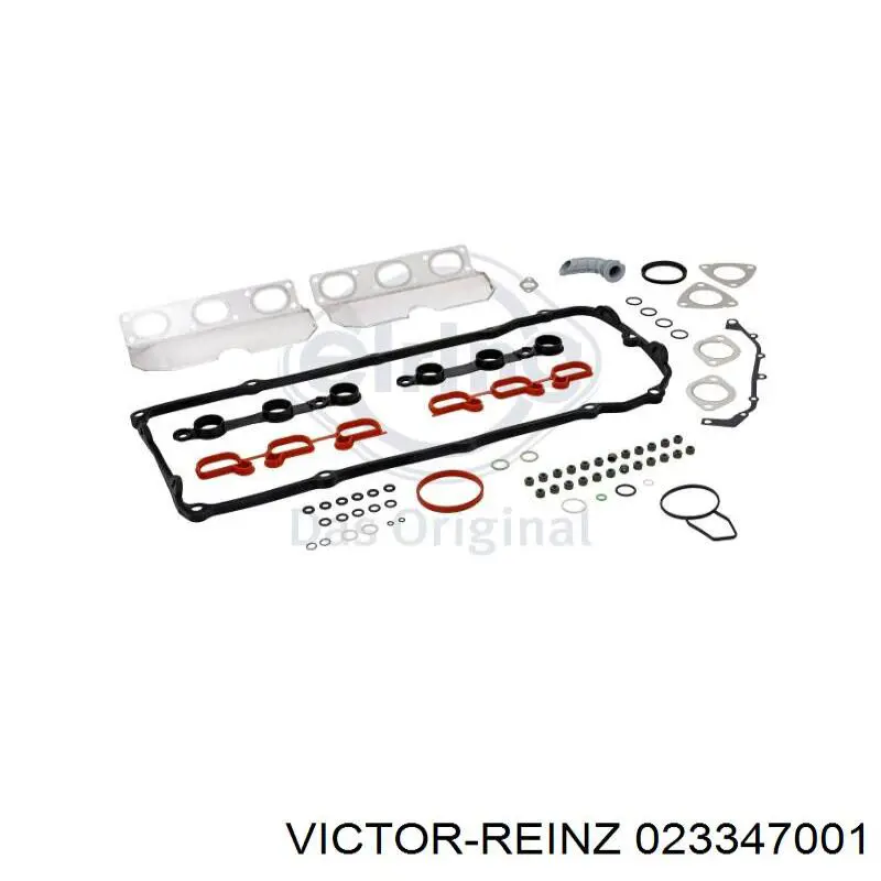 023347001 Victor Reinz Комплект прокладок двигателя верхний