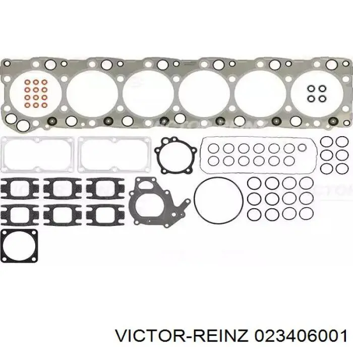 Комплект прокладок двигуна, верхній 023406001 Victor Reinz