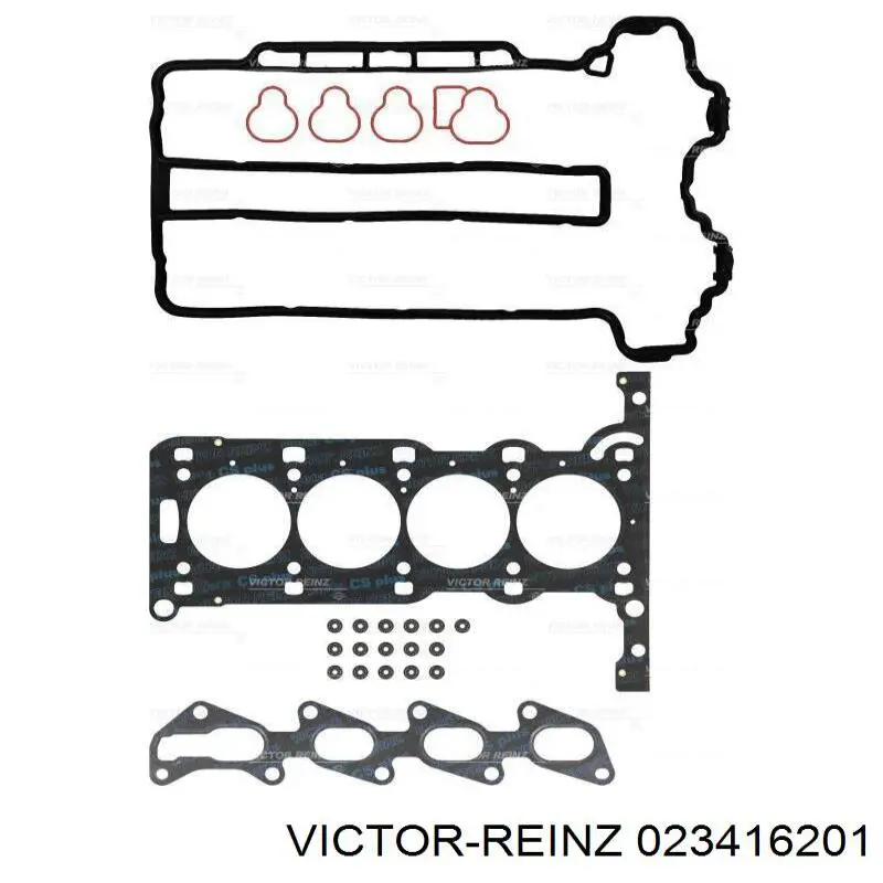 Верхний комплект прокладок двигателя 023416201 Victor Reinz