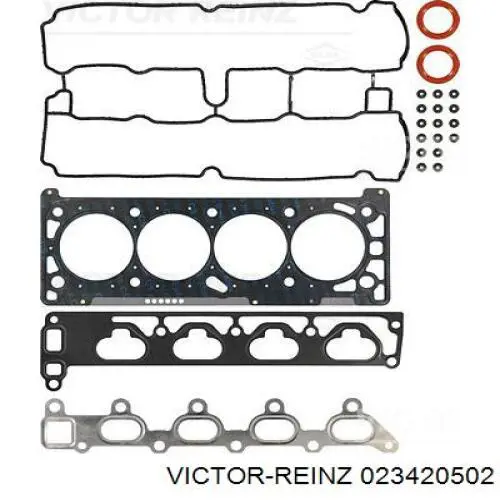 023420502 Victor Reinz комплект прокладок двигателя верхний