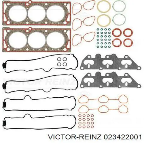 023422001 Victor Reinz комплект прокладок двигателя верхний
