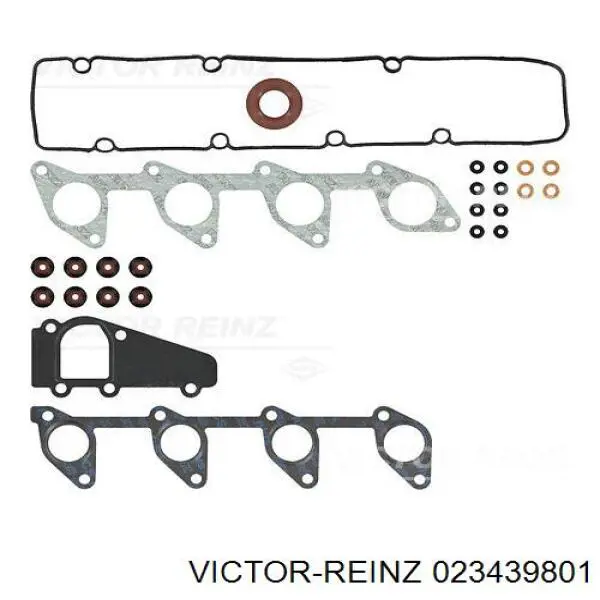 Комплект прокладок двигуна, верхній 023439801 Victor Reinz