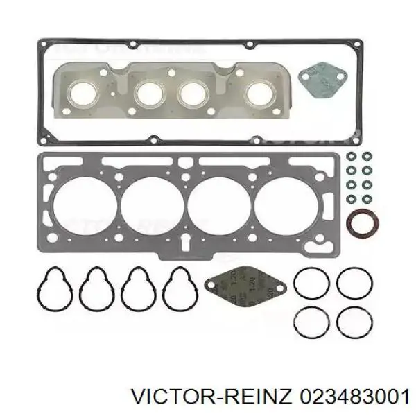 Комплект прокладок двигателя верхний Victor Reinz 023483001