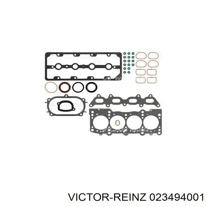 02-34940-01 Victor Reinz комплект прокладок двигателя верхний