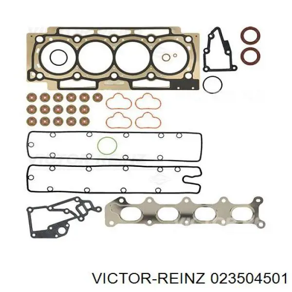 Верхний комплект прокладок двигателя 023504501 Victor Reinz