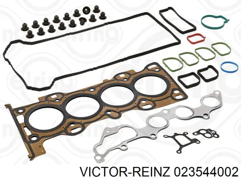 Верхний комплект прокладок двигателя 023544002 Victor Reinz