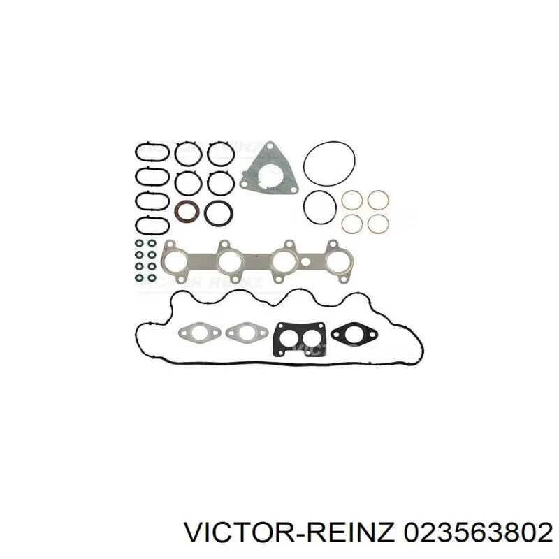 Комплект прокладок двигуна, верхній 023563802 Victor Reinz