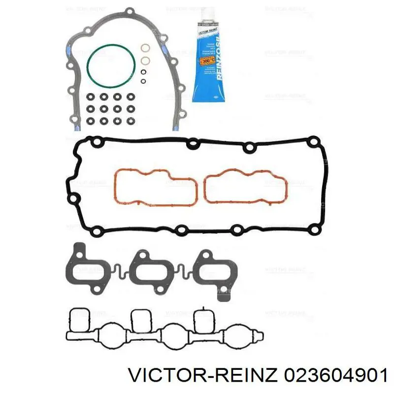 02-36049-01 Victor Reinz комплект прокладок двигателя верхний