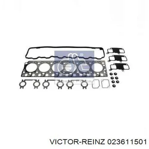 023611501 Victor Reinz комплект прокладок двигателя верхний