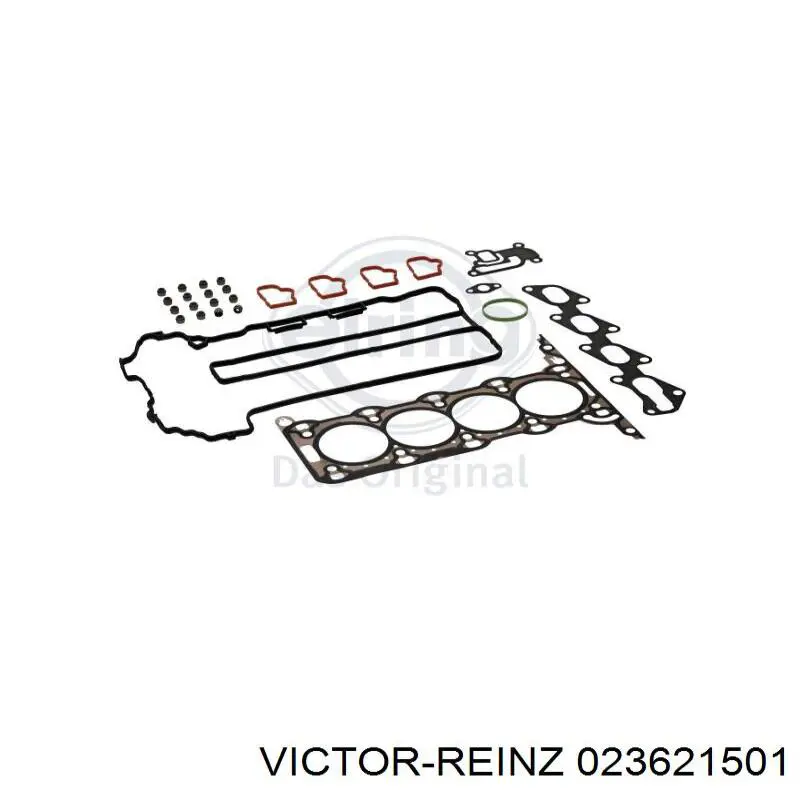 Верхний комплект прокладок двигателя Victor Reinz 023621501 цена, от 157.62 USD