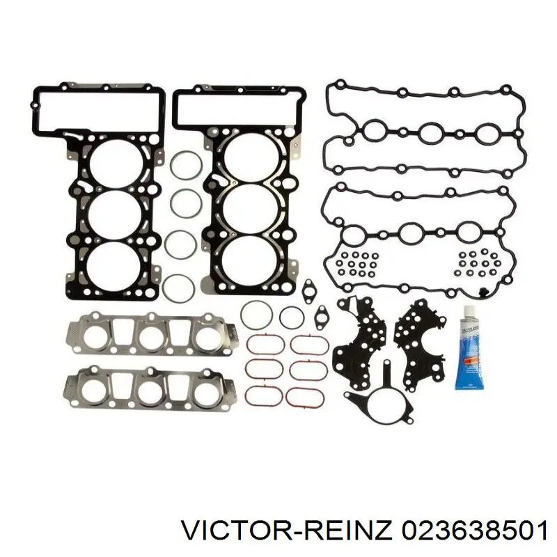 02-36385-01 Victor Reinz комплект прокладок двигателя верхний