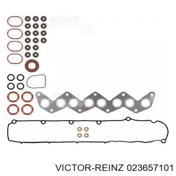 02-36571-01 Victor Reinz комплект прокладок двигателя верхний