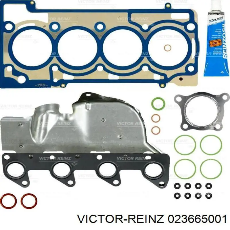 023665001 Victor Reinz Комплект прокладок двигателя верхний