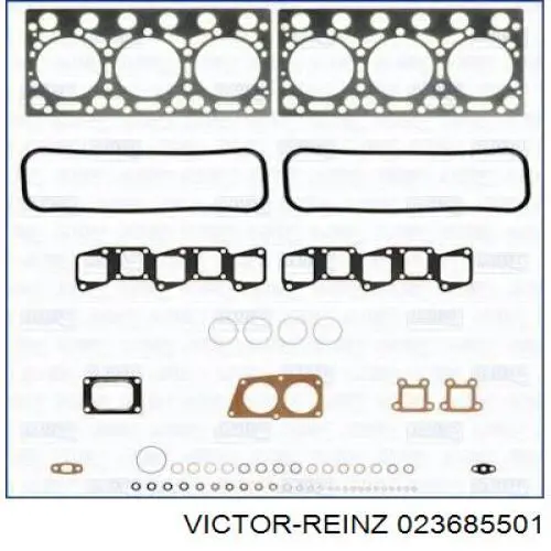Верхний комплект прокладок двигателя Victor Reinz 023685501 цена, от 418.06 USD