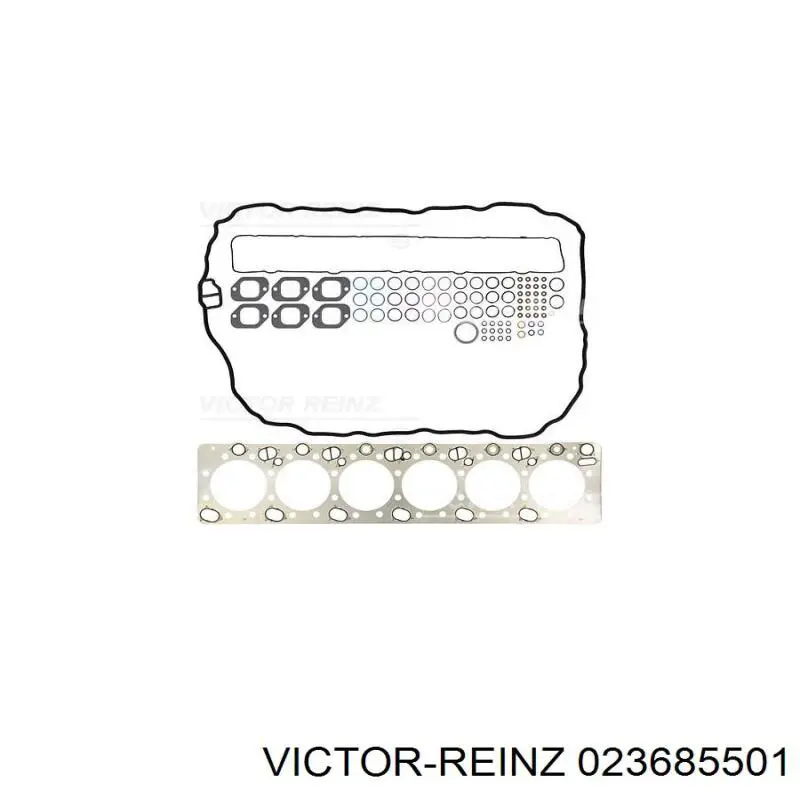 023685501 Victor Reinz Комплект прокладок двигателя верхний