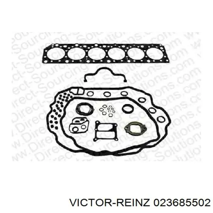 023685502 Victor Reinz Комплект прокладок двигателя верхний
