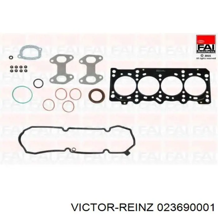 Kit de juntas de motor, completo, superior 023690001 Victor Reinz