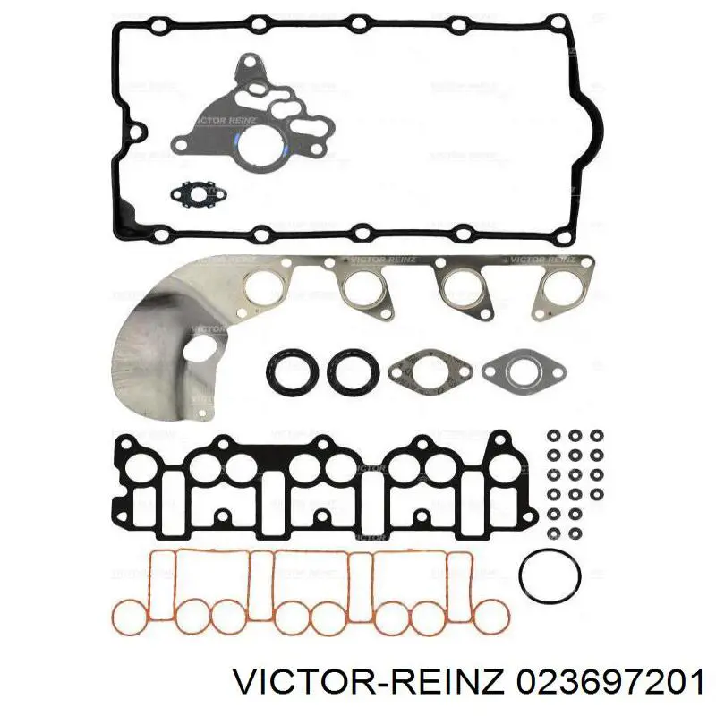 023697201 Victor Reinz комплект прокладок двигателя верхний