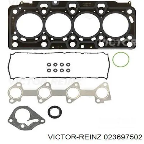 Верхний комплект прокладок двигателя 7701477501 Renault (RVI)