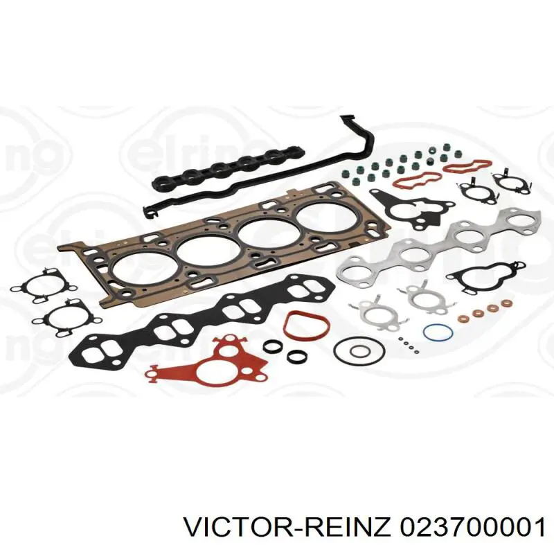 Верхний комплект прокладок двигателя 023700001 Victor Reinz