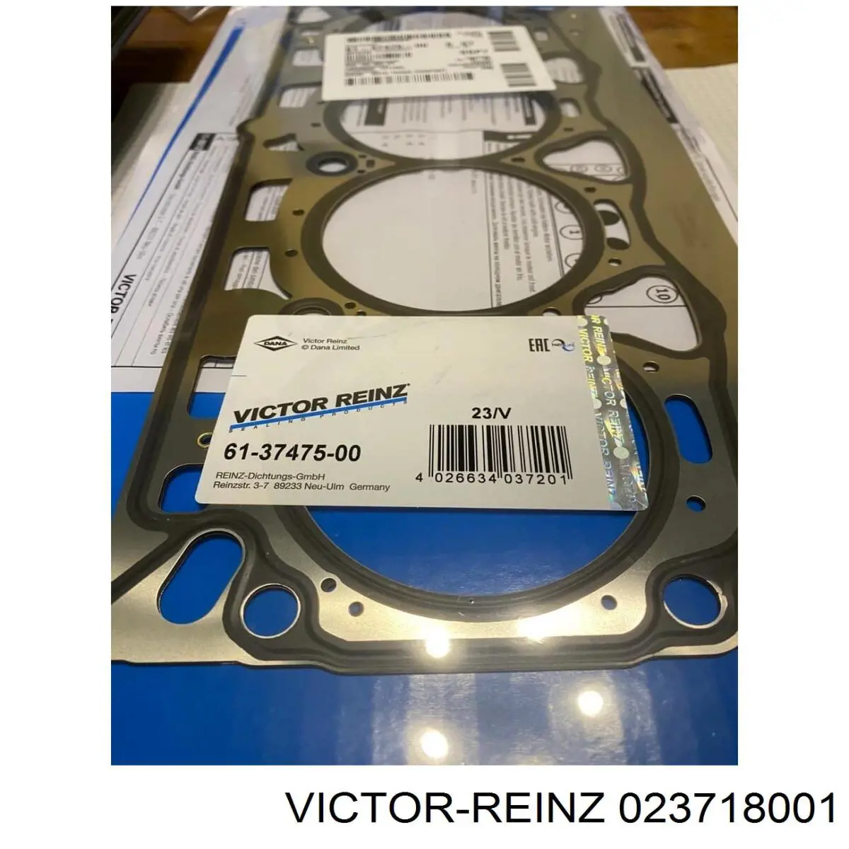 Комплект прокладок двигателя, верхний Victor Reinz 023718001
