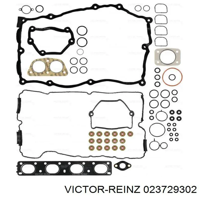 023729302 Victor Reinz комплект прокладок двигателя верхний