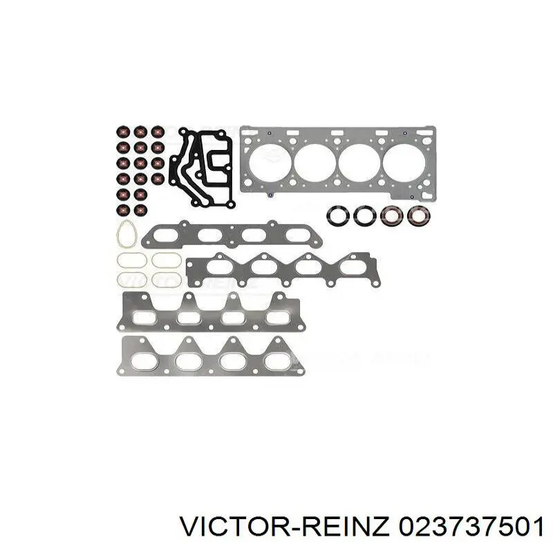 Верхний комплект прокладок двигателя Victor Reinz 023737501 цена, от 142.39 USD