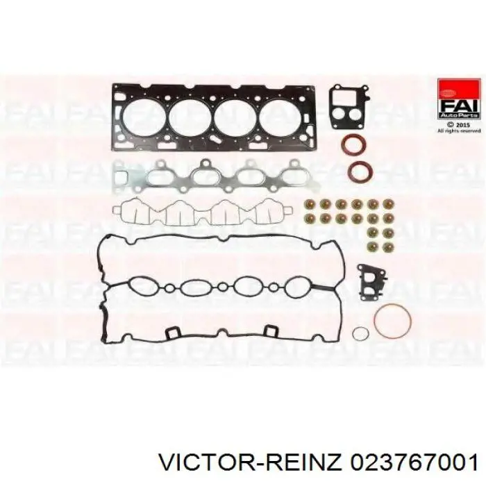 02-37670-01 Victor Reinz kit superior de vedantes de motor