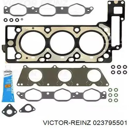 Верхний комплект прокладок двигателя Victor Reinz 023795501 цена, от 314.43 USD