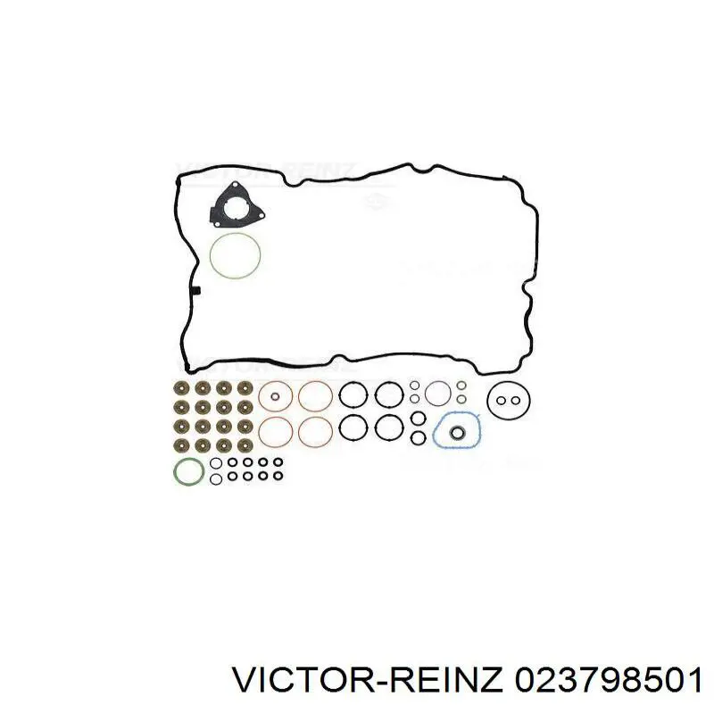 Верхний комплект прокладок двигателя Victor Reinz 023798501 цена, от 152.75 USD