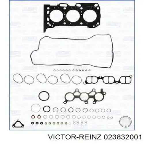 Верхний комплект прокладок двигателя Victor Reinz 023832001 цена, от 356.81 USD
