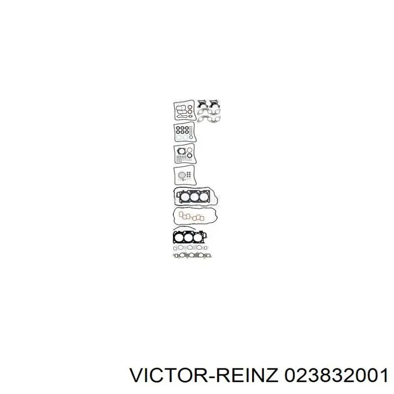 Купить 023832001 Victor Reinz Верхний комплект прокладок двигателя